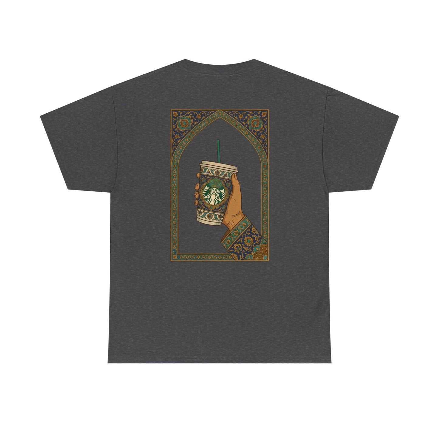 Shaah Abbas having Starbucks - Tee