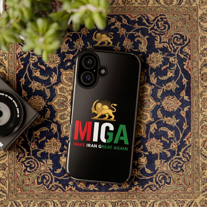 MIGA "Make Iran Great Again" Lion & Sun Phone Case