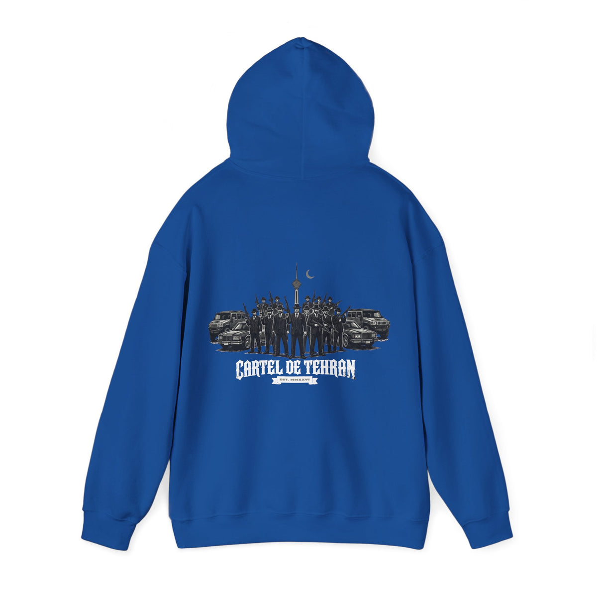 Royal – Cartel de Tehran Hoodie – back