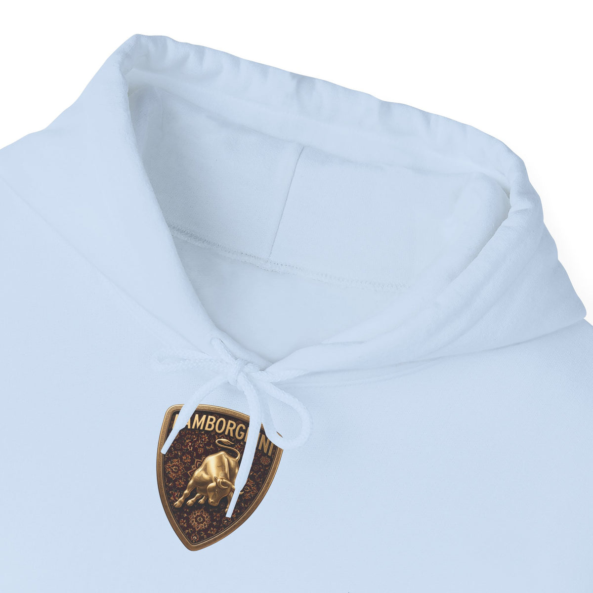 Light Blue – Toro Persiano Hoodie – close-up