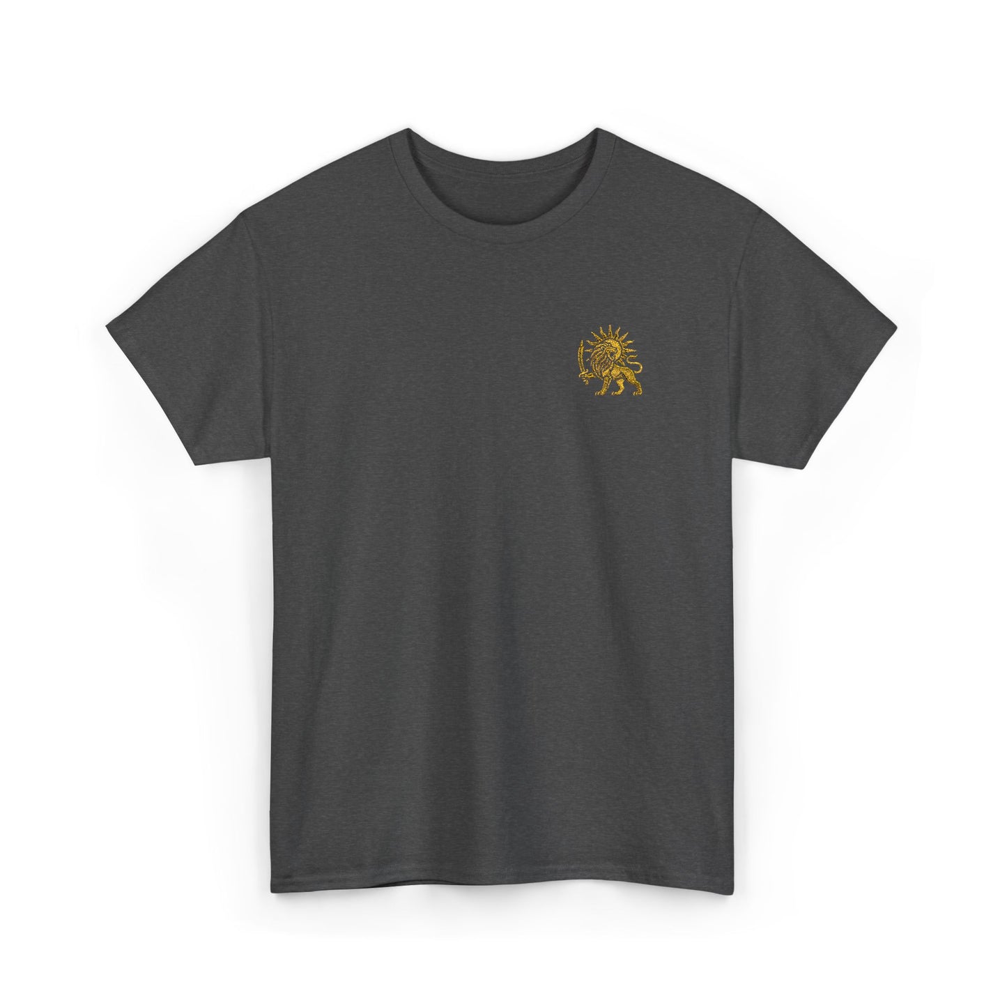 Persian Lion & Sun - Embroidered Tee