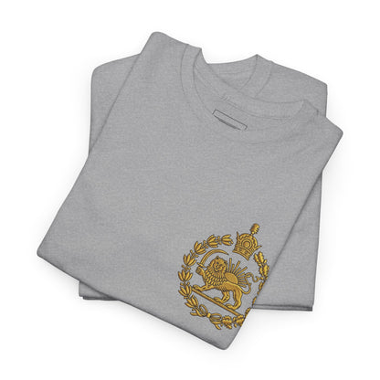 Sport Grey – Pahlavi Imperial Tee – folded