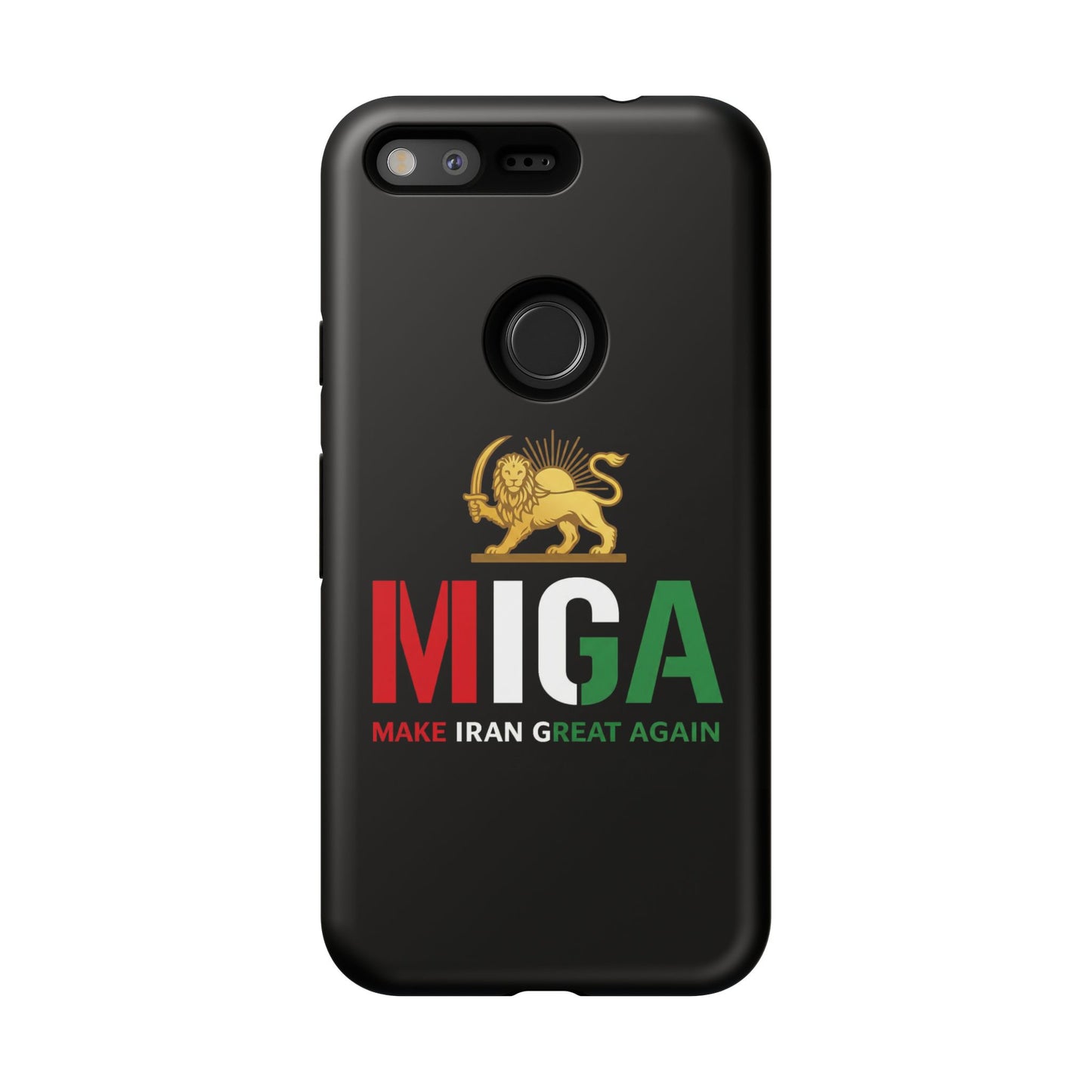 MIGA "Make Iran Great Again" Lion & Sun Phone Case