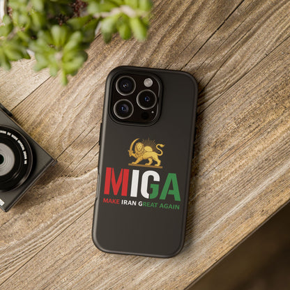 MIGA "Make Iran Great Again" Lion & Sun Phone Case