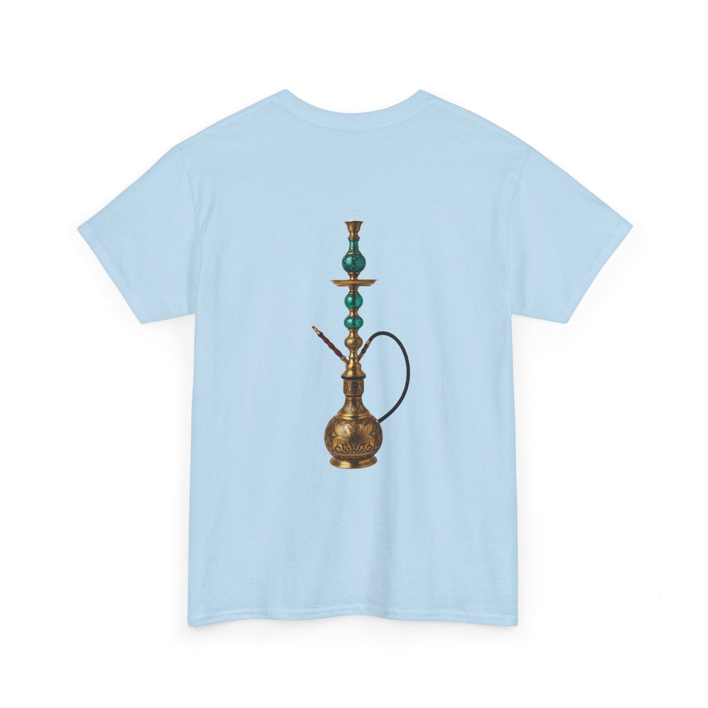 Ghajar Khan with Hookah
