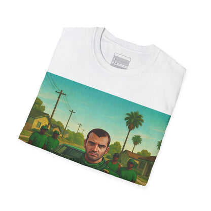 White – Grand Theft Istak Tee – folded