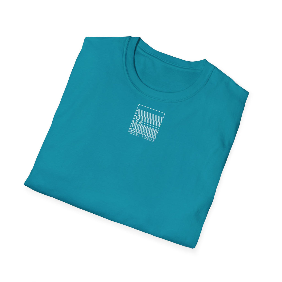 Tropical Blue – King of Kings Tee – folded