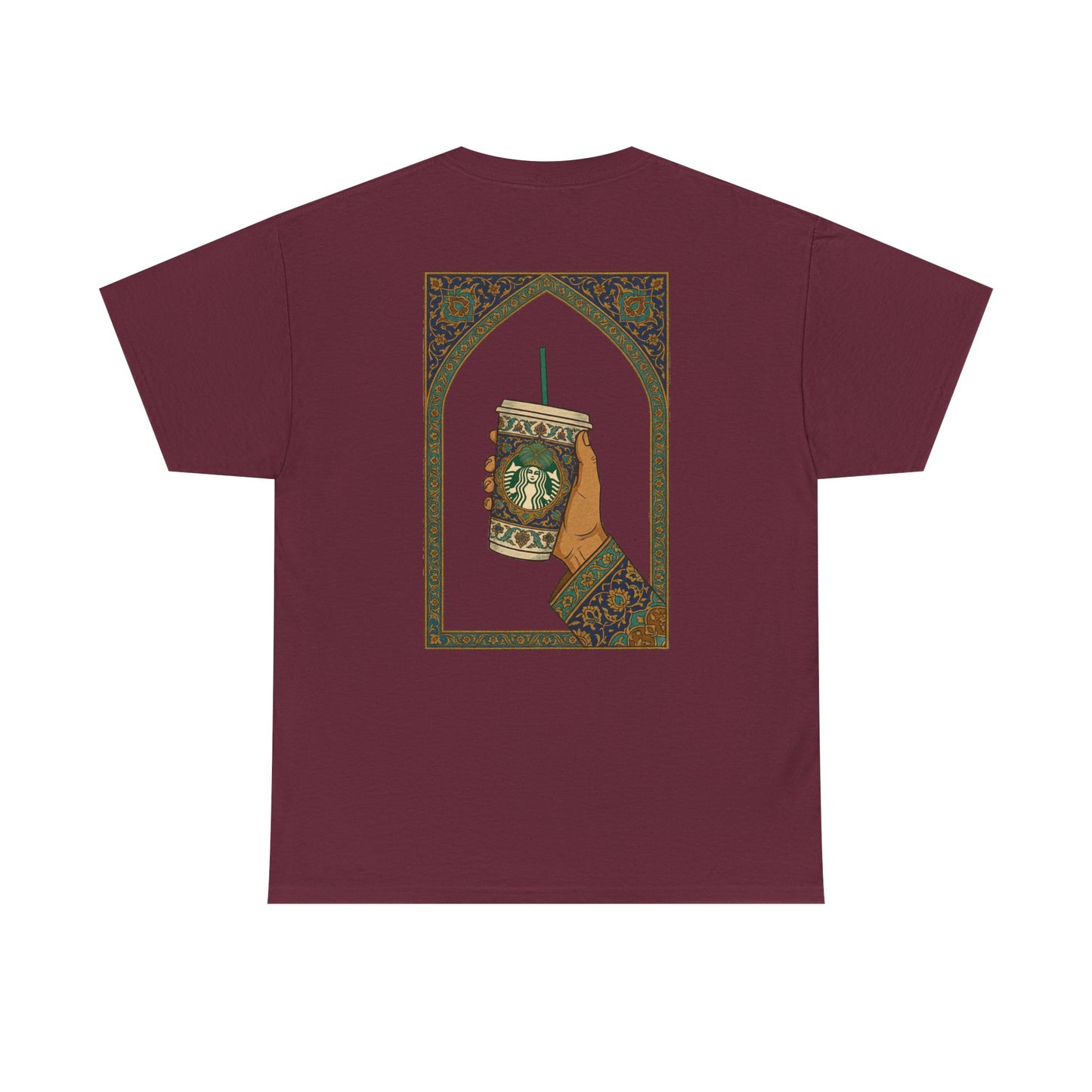 Shaah Abbas having Starbucks - Tee