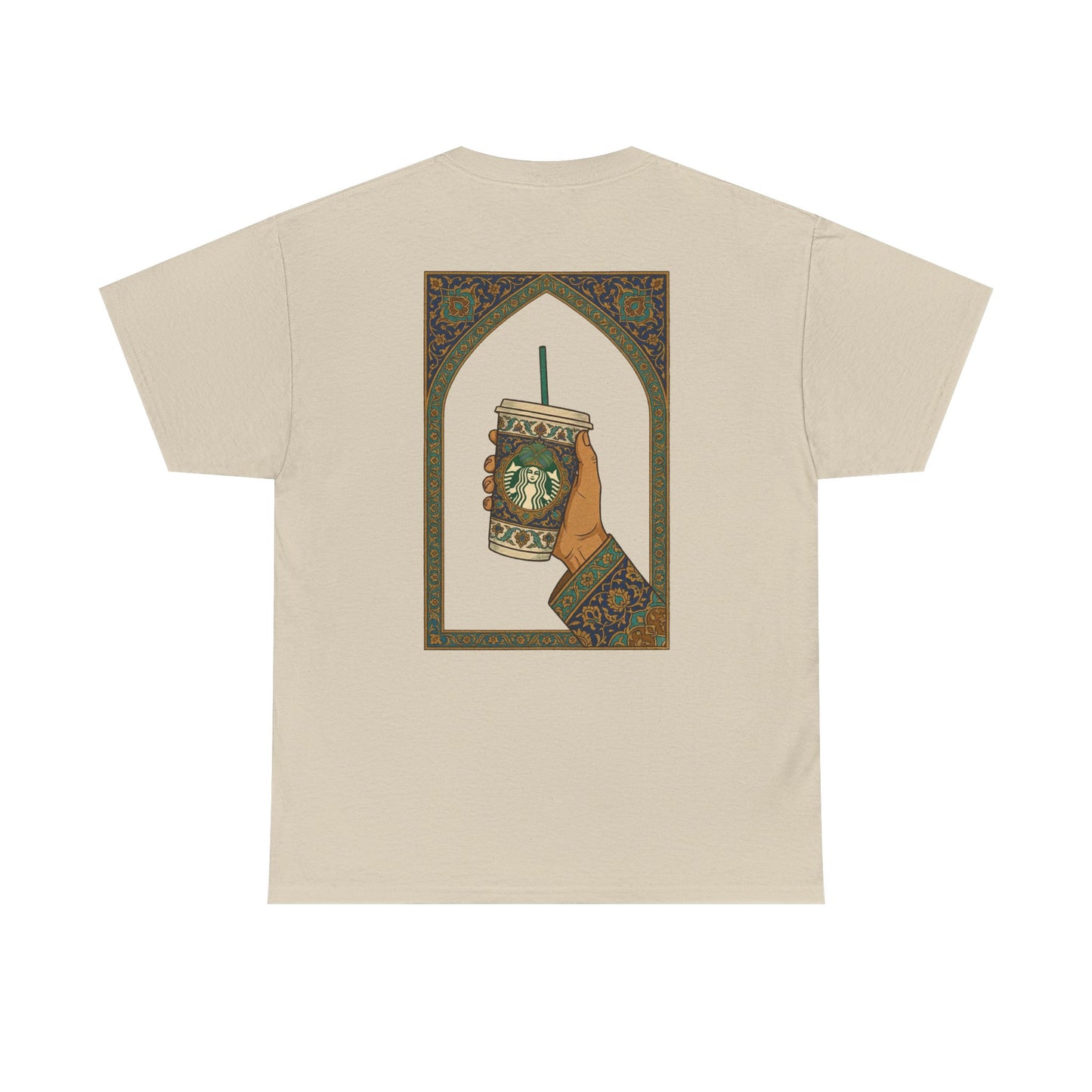 Shaah Abbas having Starbucks - Tee