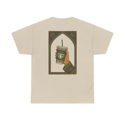 Shaah Abbas having Starbucks - Tee