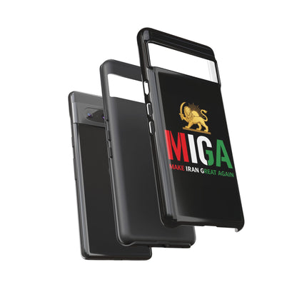 MIGA "Make Iran Great Again" Lion & Sun Phone Case