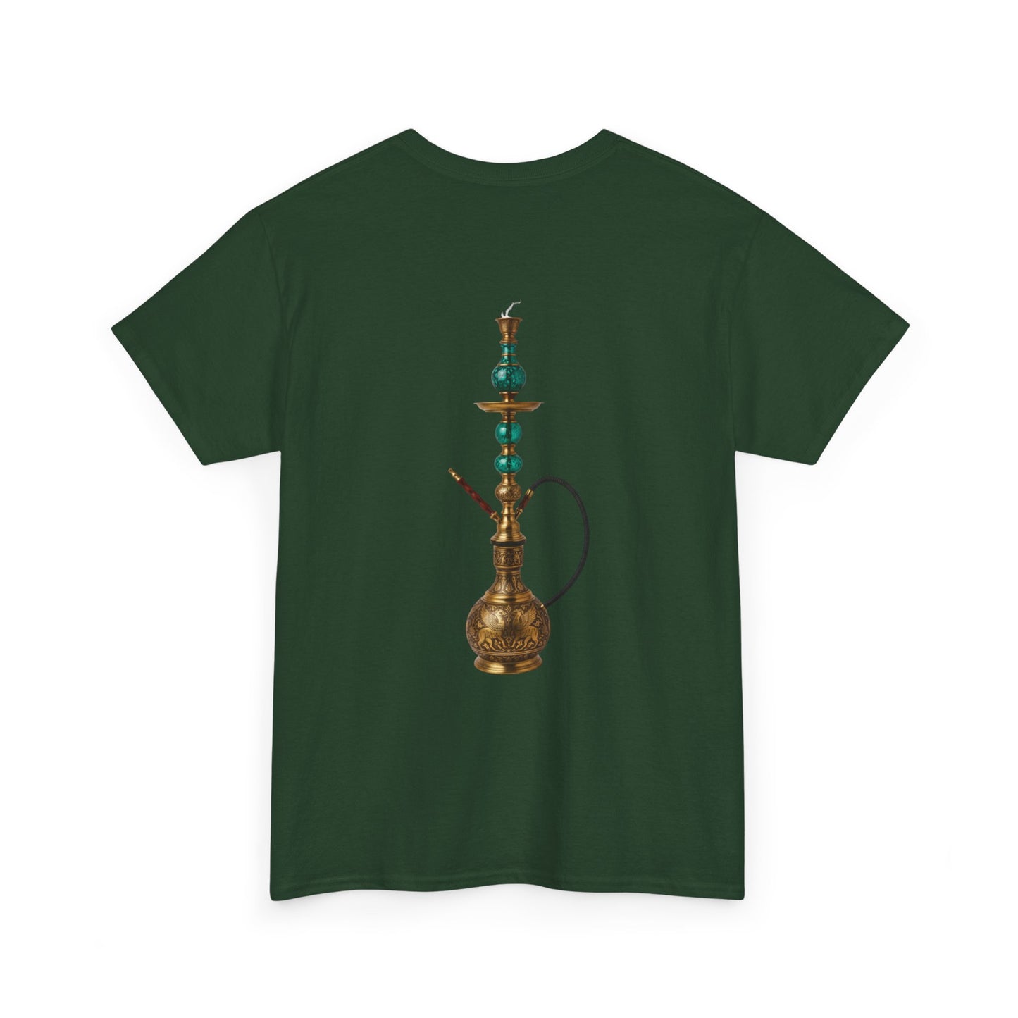 Ghajar Khan with Hookah