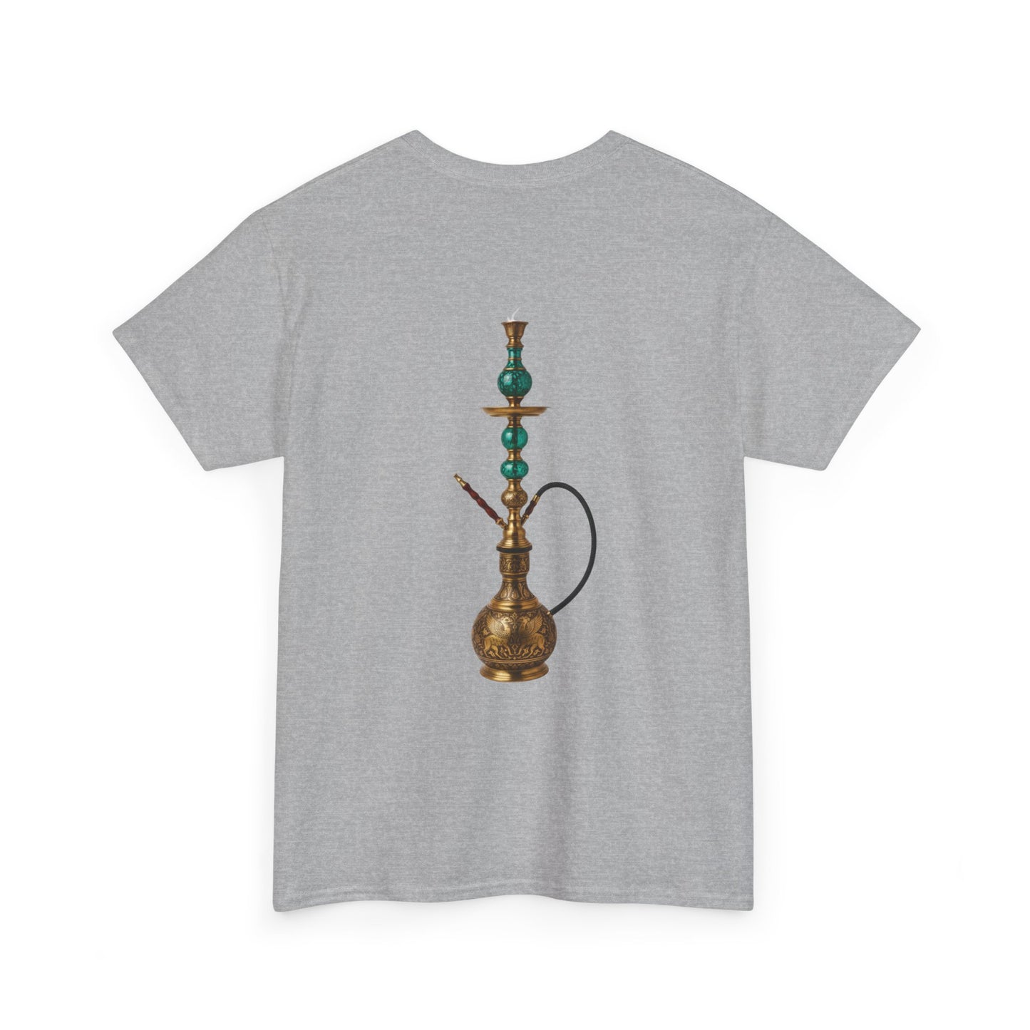 Ghajar Khan with Hookah