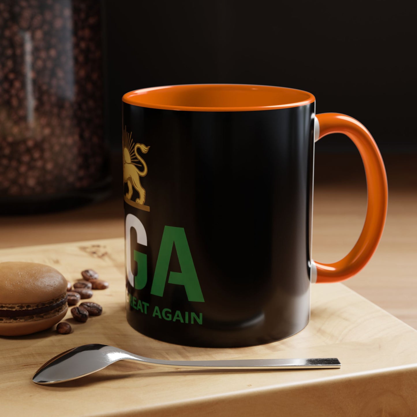 MIGA Heritage Lion & Sun Coffee Mug