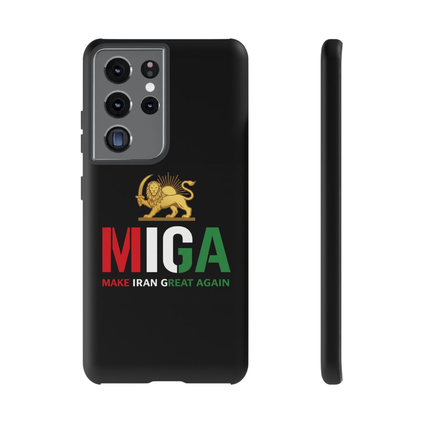 MIGA "Make Iran Great Again" Lion & Sun Phone Case