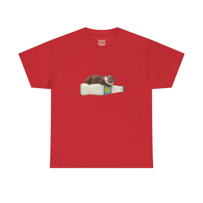 Otter sleeping on AbAli - Tee