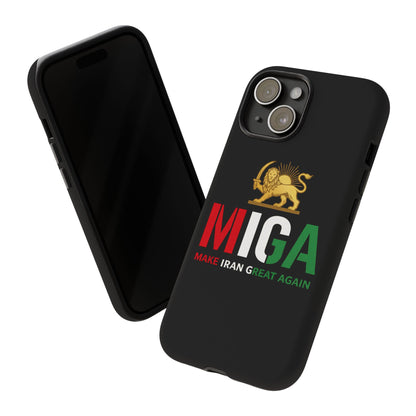 MIGA "Make Iran Great Again" Lion & Sun Phone Case