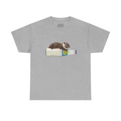 Sport Grey – Otter on AbAli Tee – front