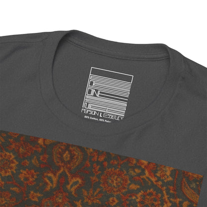 Dark Heather – Persian Cat Tee – close-up