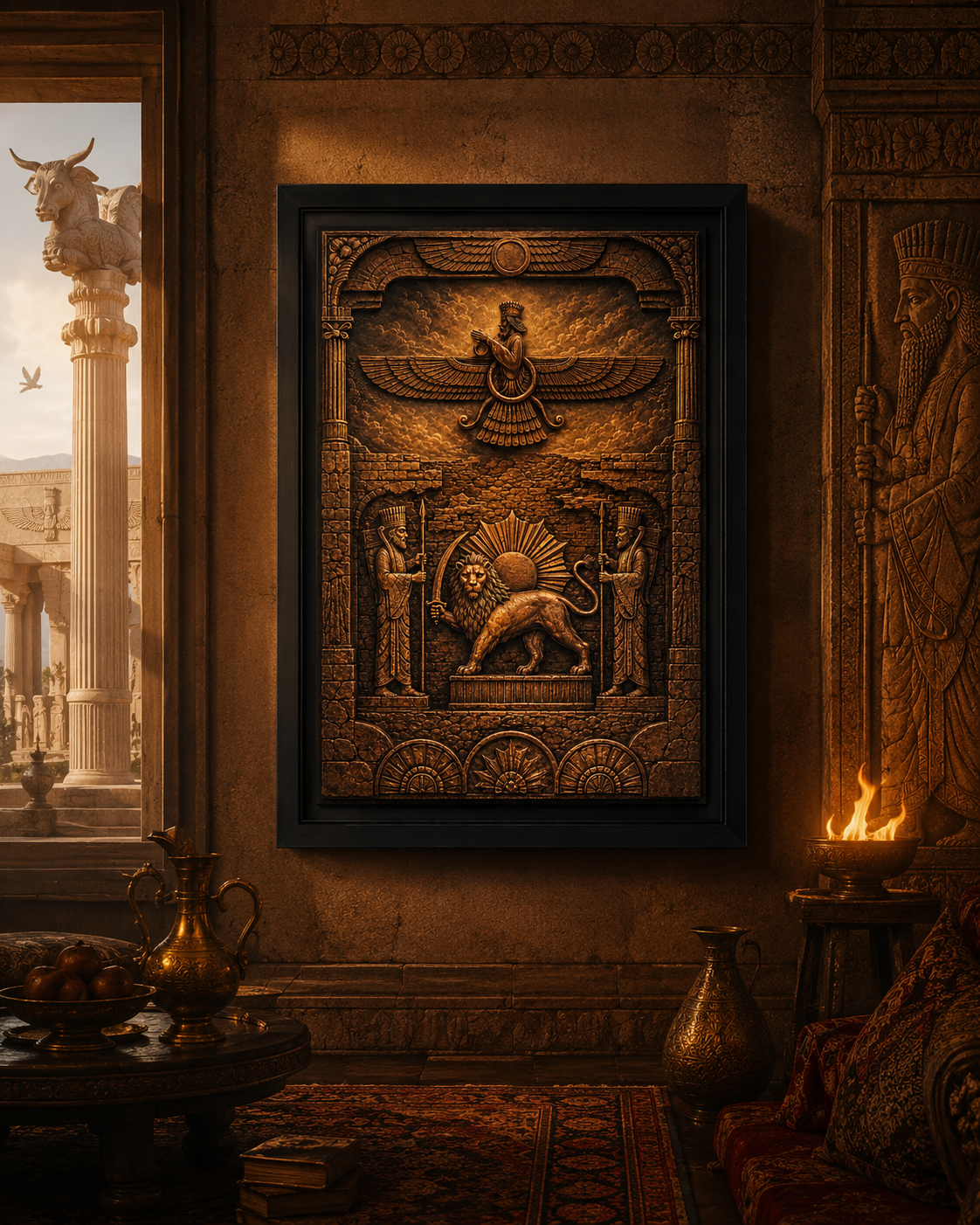 Achaemenid Legacy - Framed Poster