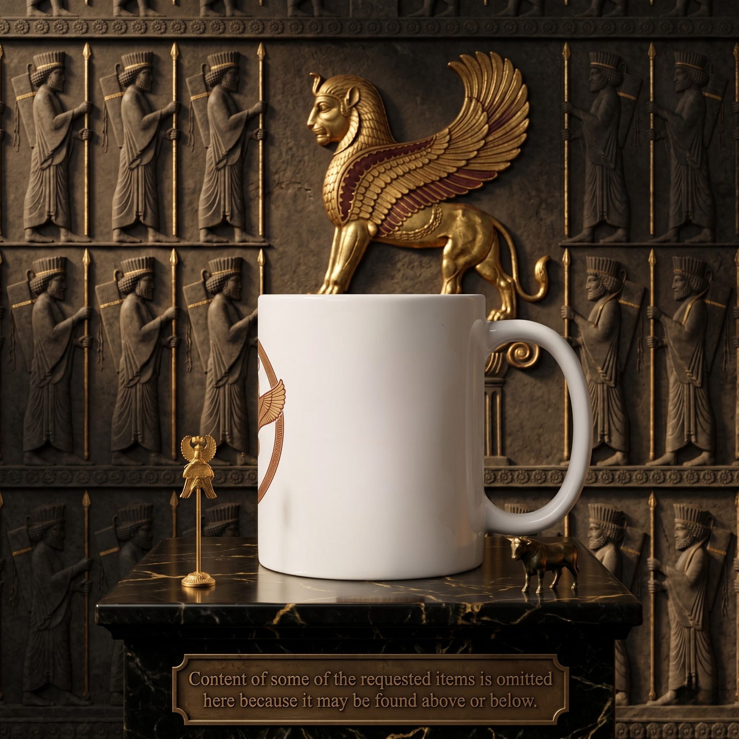 The Homa Crest Ceramic Mug