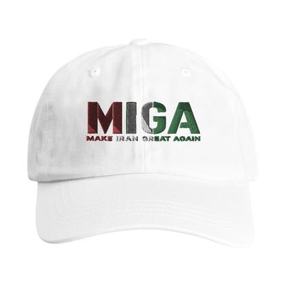 White – MIGA Imperial Cap – front