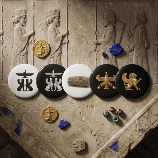 Hakhamanesh Collection Pin Set