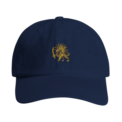 Navy – Imperial Lion & Sun Cap – front