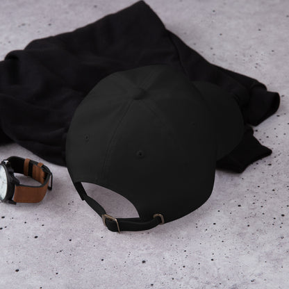 Black – Imperial Lion & Sun Cap – back view