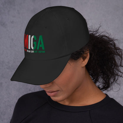 Black – MIGA Imperial Cap – left side view