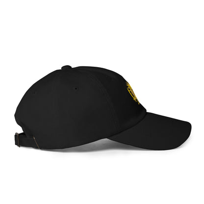 Black – Imperial Lion & Sun Cap – right view