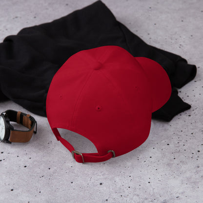Cranberry – Imperial Lion & Sun Cap – back view