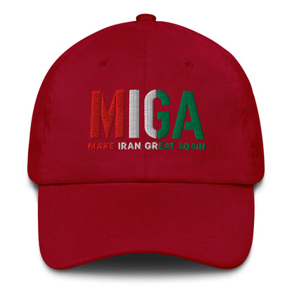 Cranberry – MIGA Imperial Cap – front view
