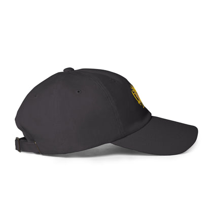 Dark Grey – Imperial Lion & Sun Cap – right view