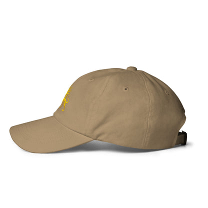 Khaki – Imperial Lion & Sun Cap – left view
