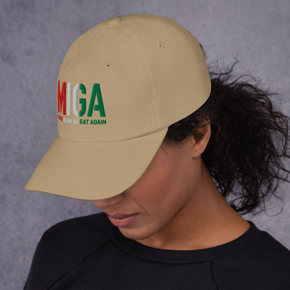 Khaki – MIGA Imperial Cap – left side view