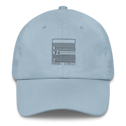 Light Blue – PEssence Black Cap – front view