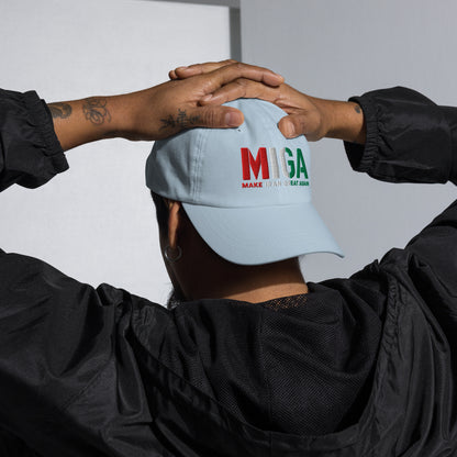 Light Blue – MIGA Imperial Cap – front view