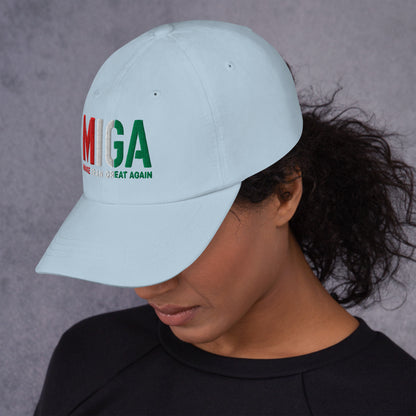 Light Blue – MIGA Imperial Cap – left side view