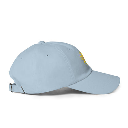 Light Blue – Imperial Lion & Sun Cap – right view