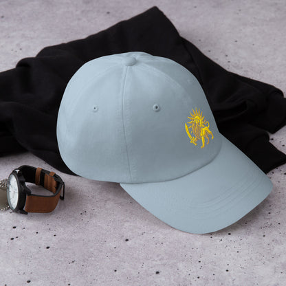 Light Blue – Imperial Lion & Sun Cap – right view