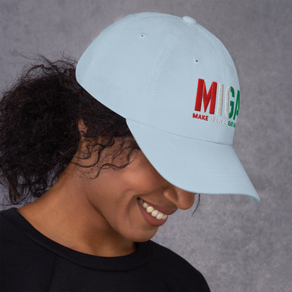 Light Blue – MIGA Imperial Cap – right side view