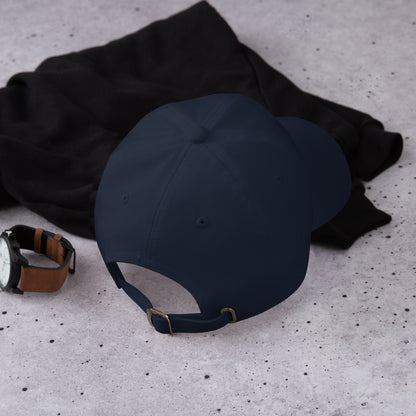 Navy – Imperial Lion & Sun Cap – back view
