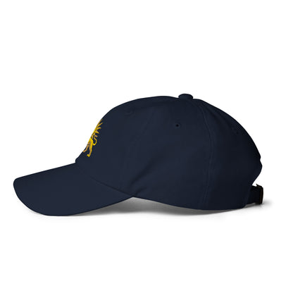 Navy – Imperial Lion & Sun Cap – left view