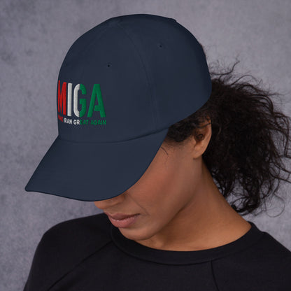 Navy – MIGA Imperial Cap – left side view