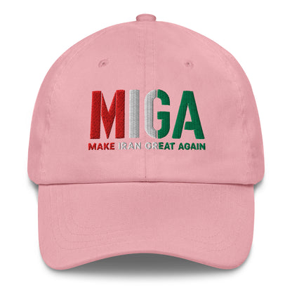 Pink – MIGA Imperial Cap – front view