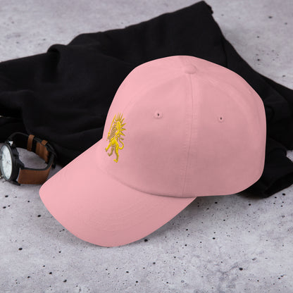 Pink – Imperial Lion & Sun Cap – left view