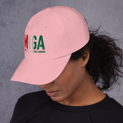 Pink – MIGA Imperial Cap – left side view