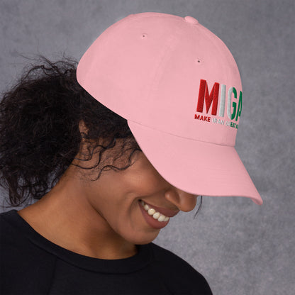 Pink – MIGA Imperial Cap – right side view