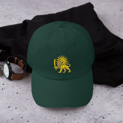 Spruce – Imperial Lion & Sun Cap – front view